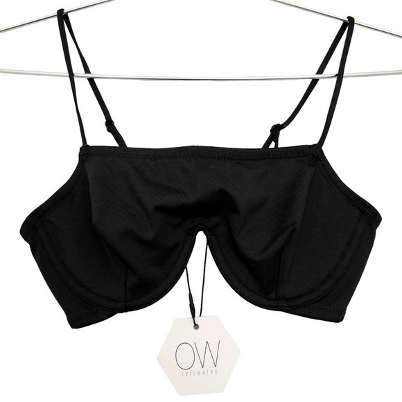 OW INTIMATES Hunter Bra Top Size XS NWT Black Caviar 2 - 0156 - Picture 10 of 10
